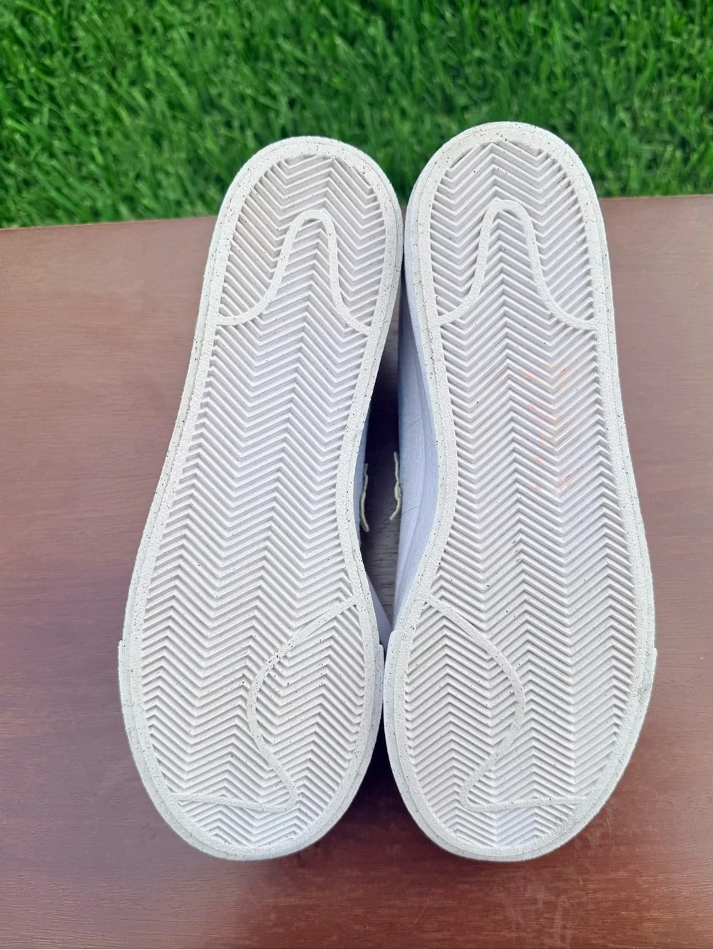 NIKE Blazer Low Platform Next Nature Air Sprung DJ6376100 white Yellow Women 9.5 - Picture 11 of 11